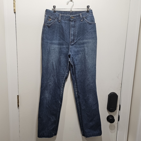 Wrangler Denim - Vintage Wrangler Women's Classic Blue Straight Leg Jeans